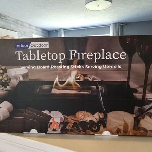 POZATO Indoor/Oitdoor Tabletop Fireplace